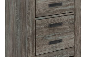 Frandern - Two Drawer Night Stand - Gray