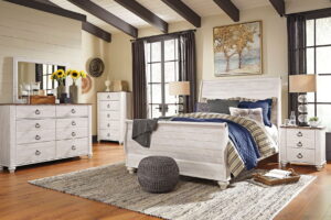 Willowton - Sleigh Bedroom Set