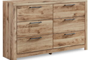 Hyanna - Six Drawer Dresser - Tan Brown