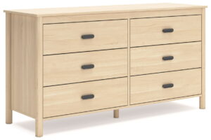 Cabinella - Six Drawer Dresser - Tan