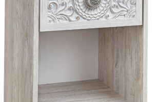 Paxberry - One Drawer Night Stand - Whitewash
