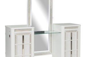 Chalanna - Vanity With Mirror - White