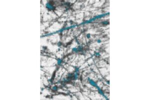 Boston P844A WHITE-TURQUOIASE Area Rug