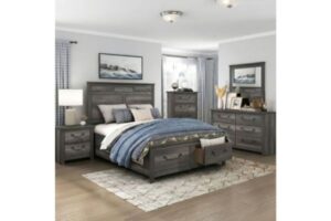 Distressed Grey Storage Suite
