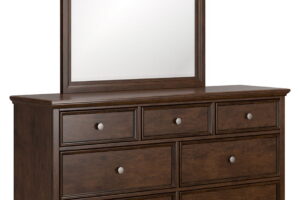 Danabrin - Dresser And Mirror - Brown