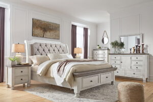 Havalance - Sleigh Bedroom Set