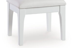 Chalanna - Vanity Stool - White