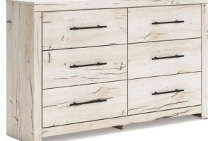 Lawroy - Six Drawer Dresser - Light Natural
