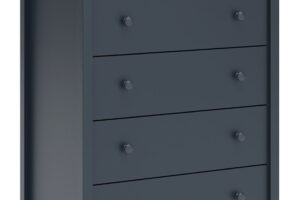 Simmenfort - Five Drawer Chest - Navy Blue