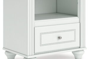 Kozlani - One Drawer Night Stand - White