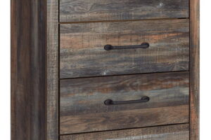 Drystan - Five Drawer Chest - Brown / Beige