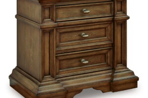 Frantanna - Three Drawer Night Stand - Brown