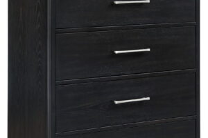 Rowanbeck - Five Drawer Chest - Black