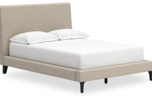 Cielden - Upholstered Bed With Roll Slats