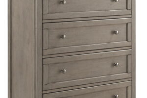 Lettner - Five Drawer Chest - 2-handles - Light Gray