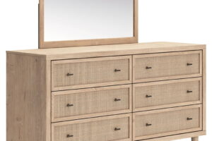Cielden - Dresser And Mirror - Two-Tone