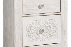 Paxberry - Two Drawer Night Stand - Whitewash