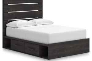 Hollivern - Panel Storage Bed