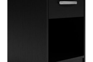 Finch - One Drawer Night Stand - 23" Height - Black