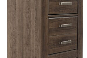 Juararo - Two Drawer Night Stand - Dark Brown