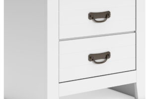 Binterglen - Two Drawer Night Stand - White