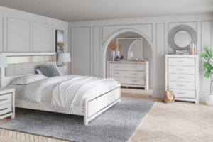 Altyra - Panel Bookcase Bedroom Set