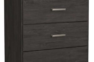 Belachime - Four Drawer Chest - Charcoal