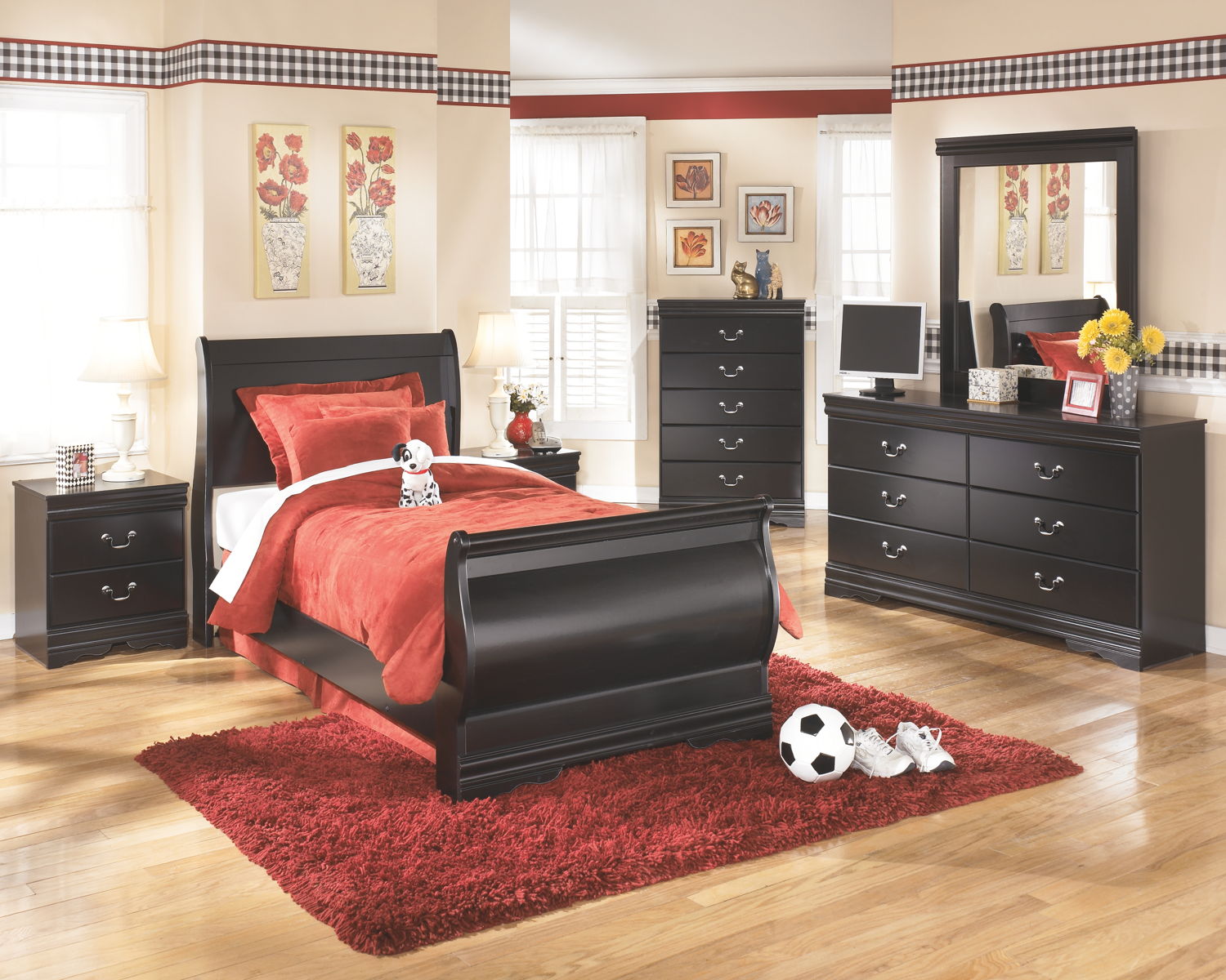 Huey Vineyard - Sleigh Bed - Image 10