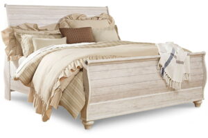 Willowton - Sleigh Bed