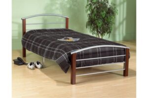 127 Wood And Metal Platform Bed