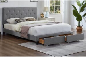 T2125G Grey Storage Platform Bed
