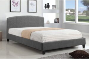 T2355G Grey Upholstered Platform Bed