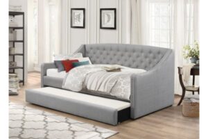 308 Grey Fabric Daybed