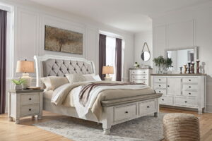 Havalance - Sleigh Bedroom Set