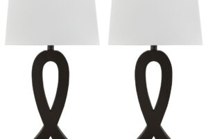 Markellton - Poly Table Lamp (Set of 2) - Black