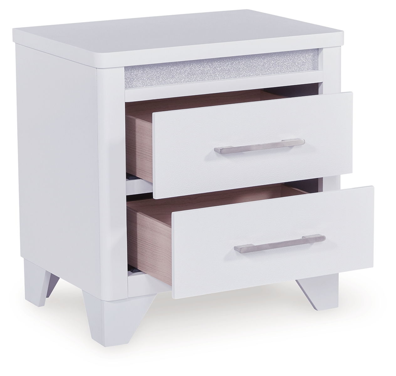 Jarlee - Two Drawer Night Stand - White - Image 4