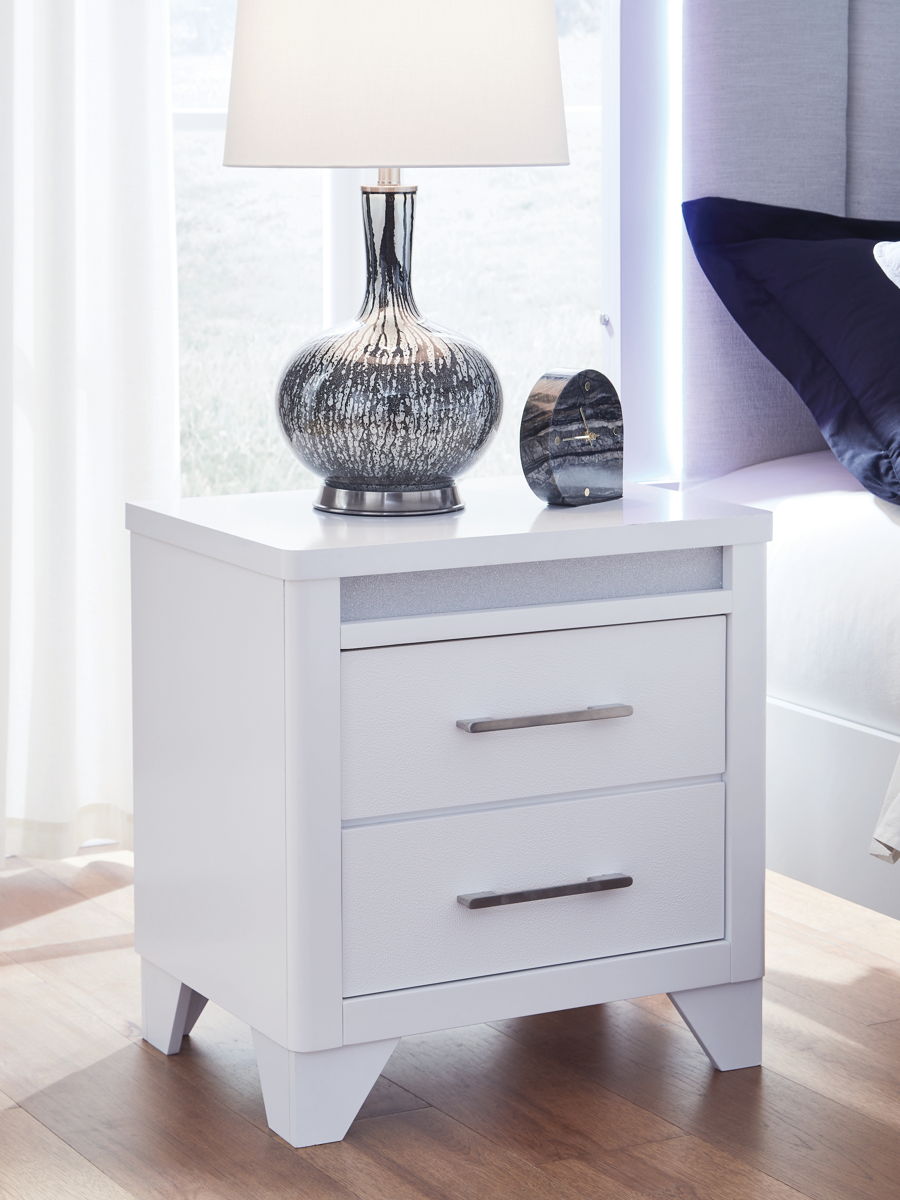 Jarlee - Two Drawer Night Stand - White - Image 3