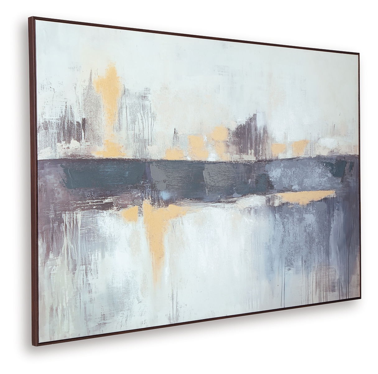 Gatesford - Wall Art - Blue / White / Tan - Image 2