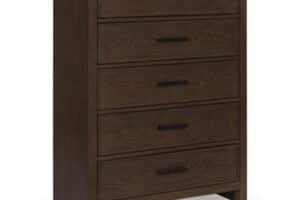 Ticanter - Five Drawer Chest - Brown