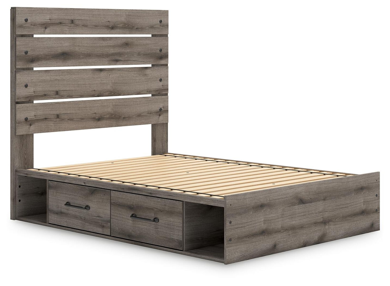 Graystorm - Panel Bed With Storage - Image 7