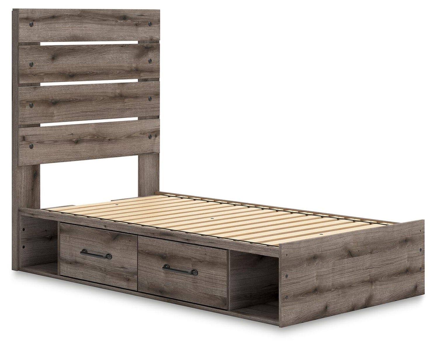 Graystorm - Panel Bed With Storage - Image 6