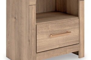 Kinlanni - One Drawer Night Stand - Tan