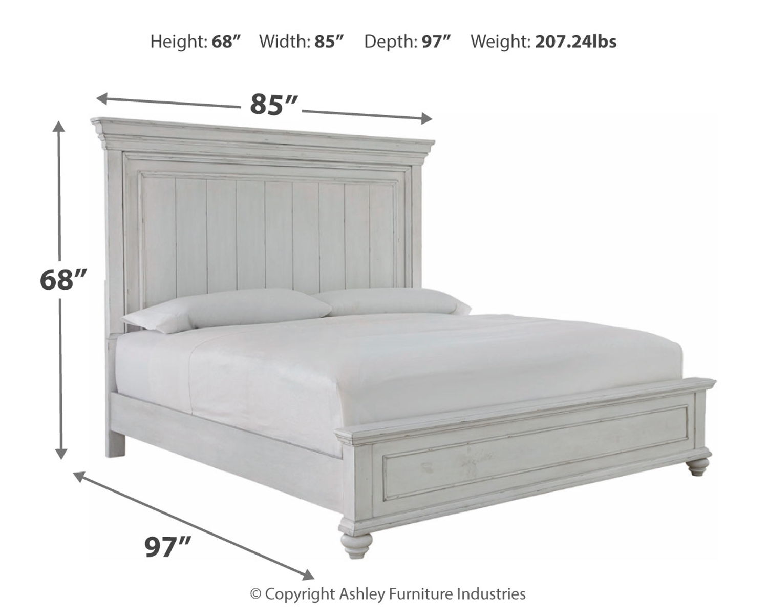 Kanwyn - Panel Bed - Image 11