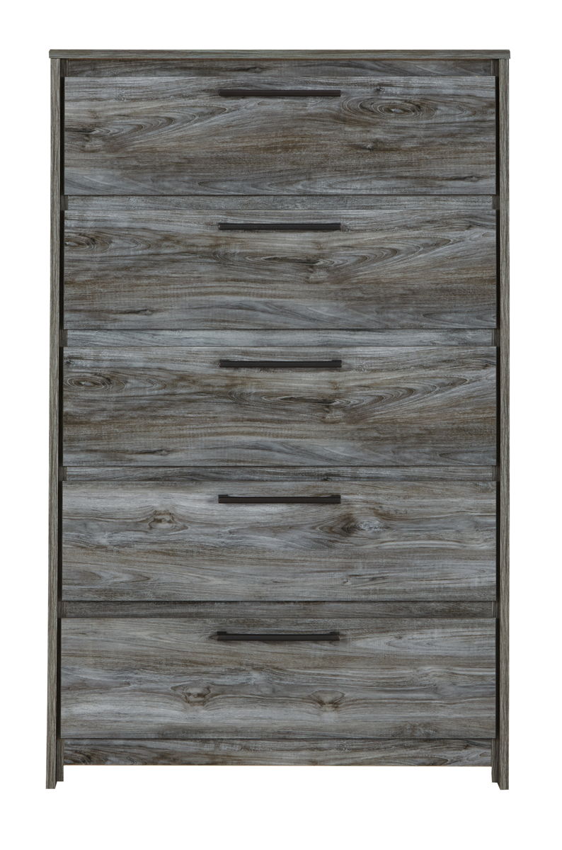 Baystorm - Five Drawer Chest - Gray - Image 4
