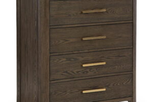 Radkin - Five Drawer Chest - Burnished Brown