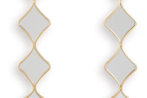 Harriswood - Accent Mirror Set (Set of 2) - Gold Finish