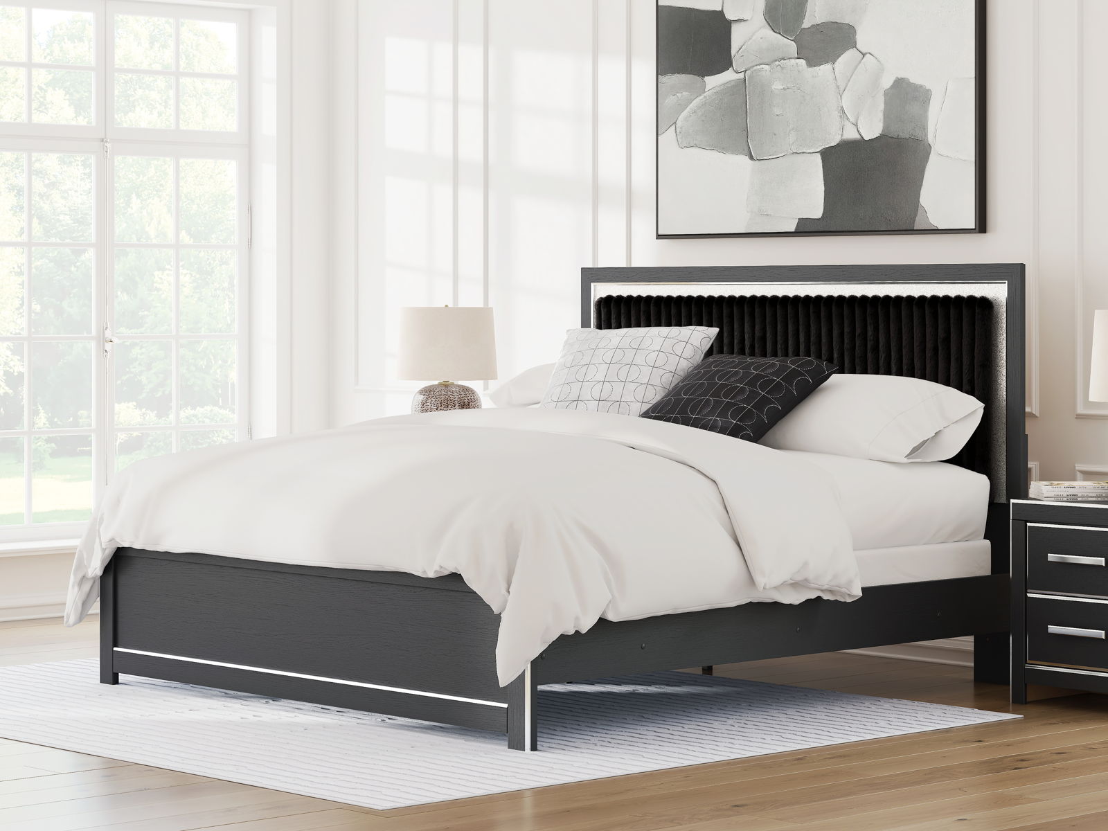 Zuraleus - Upholstered Panel Bed - Image 13
