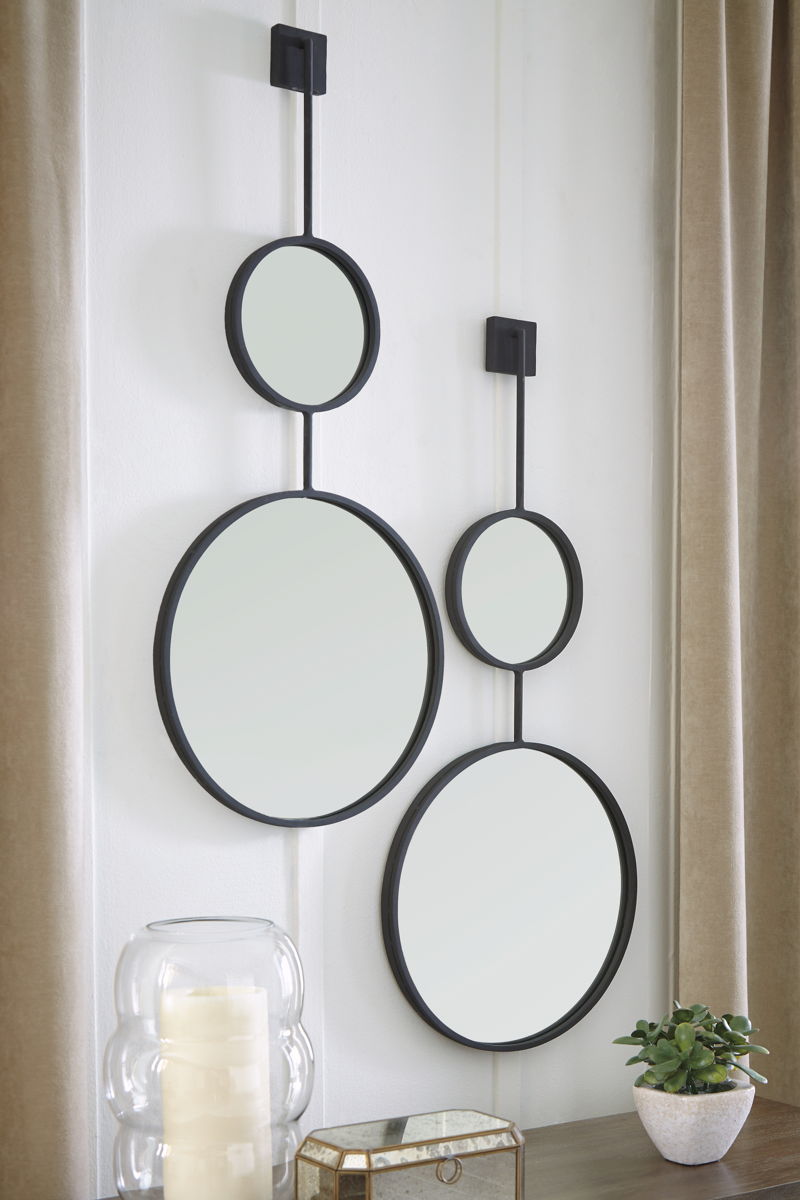 Brewer - Accent Mirror - Black - Image 2