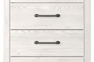 Gerridan - Four Drawer Chest - White / Gray