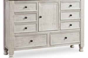 Havalance - Dresser - White / Gray
